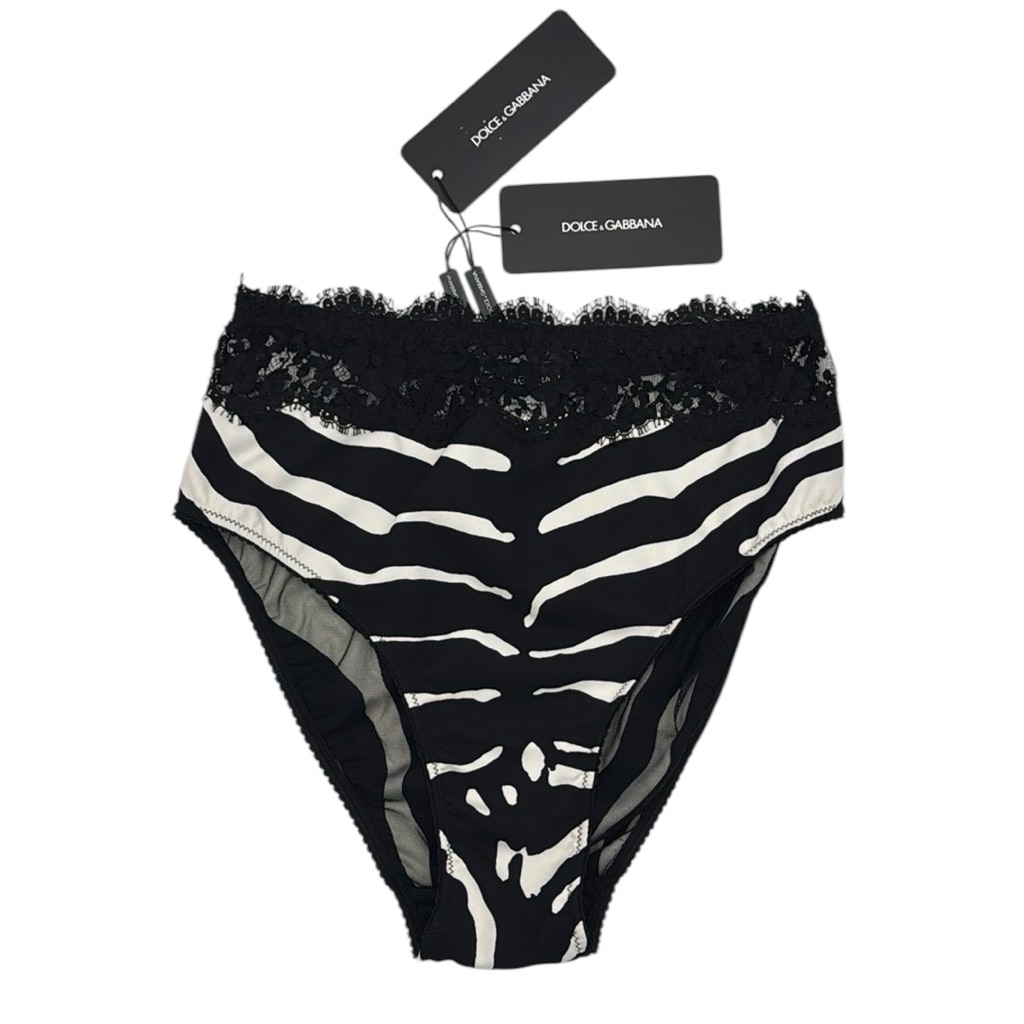 Dolce&Gabbana High Waisted Lace Panties Size Xs